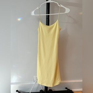 ZARA - S - Yellow Bodycon Dress